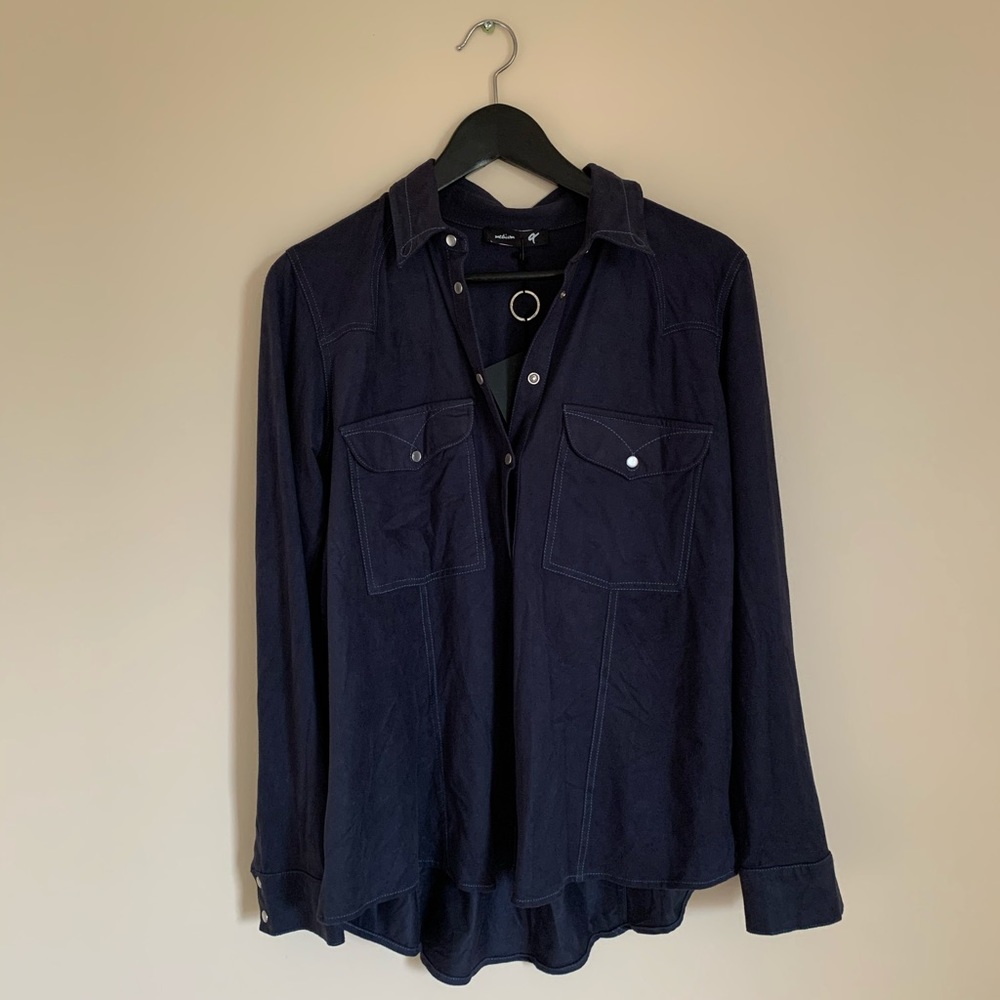 Super soft western shirt from European designer